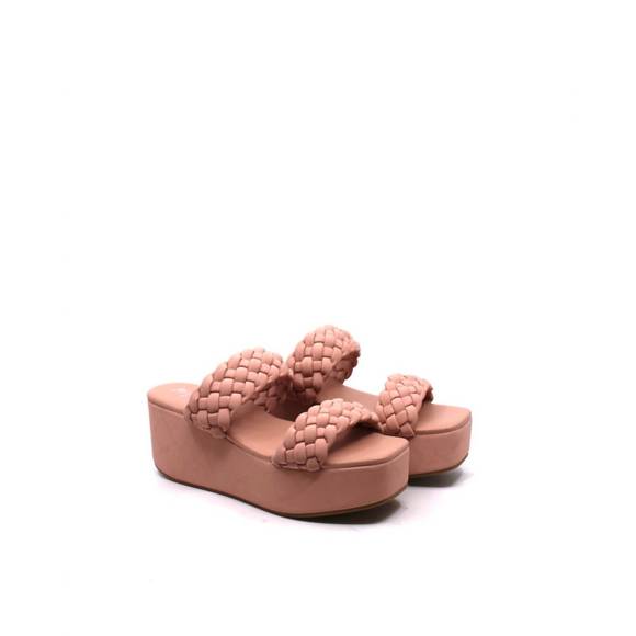 Matisse Shoes New Matisse Greyson Wedge Sandal In Blush Snake